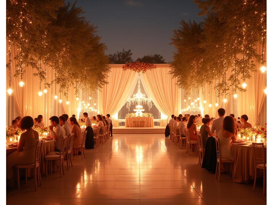 Wedding Light Installation